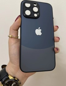 تصویر کاور قاب گارد گوشی مدل PC - سرمه اي طوسي / آيفون ١٥ پرومكس iphone pc case