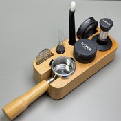 تصویر ست تجهیزات قهوه ۷ تیکه با استند پایه دار 