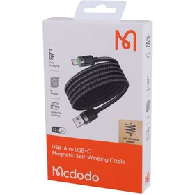 تصویر کابل تایپ سی فست شارژ Mcdodo CA-565 6A VOOC QC4.0 100W 1.2m Mcdodo CA-565 6A VOOC QC4.0 100W 1.2m Type-C Cable