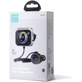 تصویر شارژر فندکی جوی روم JR-CL18 ظرفیت ۳۰ وات با بلوتوث 