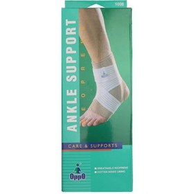 تصویر قوزک بند آتل دارکد ۱۰۰۸ نئوپرن اپو سایز اسمال Oppo Ankle Support Neoprene Code 1008 Small