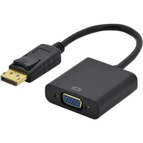 تصویر تبدیل DISPLAY PORT به VGA DISPLAY PORT TO VGA ADAPTER