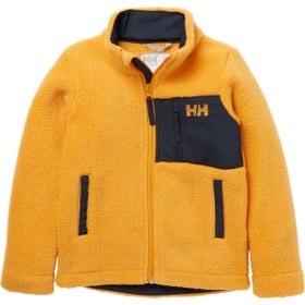 تصویر ژاکت اسپورت پسرانه – دخترانه هلی هانسن اورجینال زرد Helly Hansen 1523 