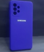 تصویر قاب سیلیکنی اصلی سامسونگ A53 5G - صورتی پررنگ / ویتنام Original silicone frame SAMSUNG A53 5G