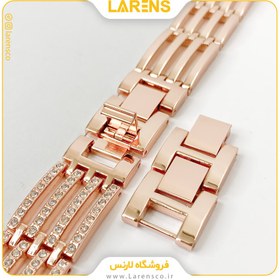 تصویر لارنس | قیمت و خرید بند اپل واچ Tiffany سری Jewerly Expanse سایز 42/44/45 میلیمتر - رنگ Rose Gold 