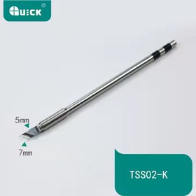 تصویر نوک هویه کویک SOLDERING TIP QUICK 1200A TSS02 SK01 _ TS1200A SK-01 