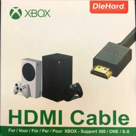 تصویر کابل HDMI مایکروسافت مدل دایهارد مناسب برای ایکس باکس سری اس و ایکس 