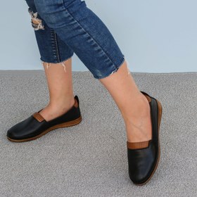 تصویر کفش زنانه چرم کد مریم 