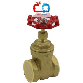 تصویر شیر فلکه کشویی کیزایران - 3/4 اینچ Gate Valve