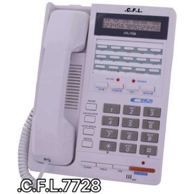 تصویر تلفن با سیم سی.اف.ال مدل 7728 ا C.F.L 7728 Corded Telephone C.F.L 7728 Corded Telephone