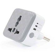 تصویر تبدیل دو شاخه برق هادرون 