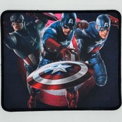 تصویر پد موس CAPTAIN AMERICA 21*25 مدل (X18) MOUSE PAD DNET