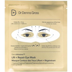 تصویر ماسک چشم لیفت و ترمیم کننده دکتر دنیس گروس DermInfusions™ Lift + Repair Eye Mask | Dr. Dennis Gross Skincare