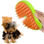 تصویر برس بخار سرد سگ و گربه مدل انبه Pet Hair Cleaning Grooming Tool For All