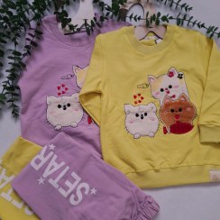 تصویر بلوز شلوار گربه 