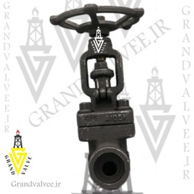 تصویر شیرفلکه سوزنی "1 اینچ کلاس 800 فولاد فورج جوشی GLOBE VALVE 1" #800 WCB A105 SW