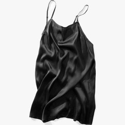 تصویر پیراهن خواب ابریشم گیاهی ساده 