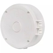 تصویر کمباکس دوربین مداربسته 14*14 سفید گرد دسته: