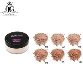 تصویر پودر فیکس فلورمار شماره 02 وزن 18 گرم Flormar Loose Powder NO.02 