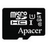 تصویر کارت حافظه MicroSDHC اپیسر مدل AP16G-R85 کلاس 10 استاندارد UHS-I U1 سرعت 85 مگابایت بر ثانیه ظرفیت 16 گیگابایت | Apacer MicroSDHC AP16G-R85 Class 10 UHS-I U1 Speed 85MB/s 16GB Memory Card 
