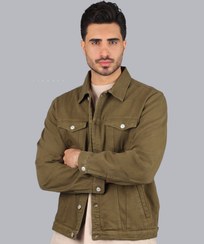 تصویر کت کتان مردانه دو جیب مدل باکسی کد ۵۲۲۹ 