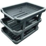 تصویر كازيه 3 طبقه پلاستيكي پارسه 