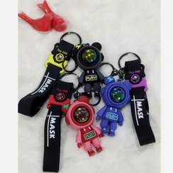 تصویر جاکلیدی و جاسوئیچی سیلیکونی فضانوردان Astronauts silicone keychains and keys