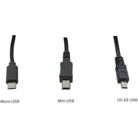 تصویر کابل تبدیل USB به USB UC-E6 مدل UC6 طول 1.5 متر مخصوص نیکون و سونی 