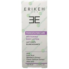 تصویر لوسیون روشن کننده و ضد لک بدن ERIKEH 200ml Erikeh Whitening Body Lotion 200ml