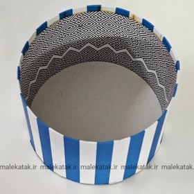 تصویر جعبه کادو مدل گرد 