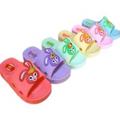 تصویر دمپایی دخترانه ژله ای 