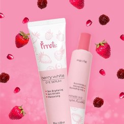 تصویر دور چشم روشن کننده و آبرسان بری پرتی Prreti Berry White Eye Serum