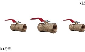 تصویر شیر گازی رفیع سایز 3/4 اینچ 