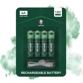 تصویر باتری قلمی قابل شارژ گرین لاین - فروشگاه اینترنتی میخوام 