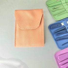 تصویر ست مانیکور۱۲ تیکه چرمی 