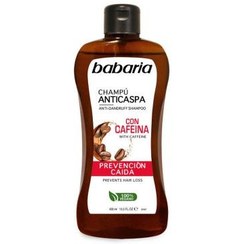 تصویر شامپو ضد شوره باباریا مدل Babaria Con Cafeina حجم 400 میلی لیتر Babaria Anti Dandruff Shampoo with Caffeine 400ml