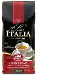 تصویر قهوه ساکوئلا ایتالیا گرن کرما ۱ کیلوگرم 