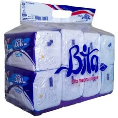 تصویر دستمال کاغذی 500 برگ اکونومی 8 عددی بیتا درجه یک 