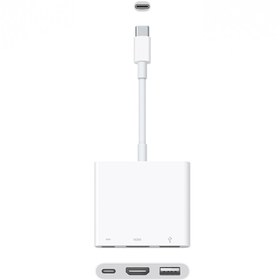 تصویر مبدل USB-C به Digital AV اپل | Apple USB-C To Digital AV Multiport Adapter 