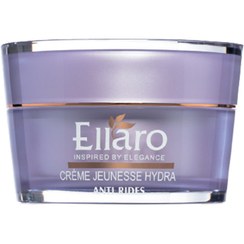 تصویر کرم مرطوب کننده و آبرسان الارو مدل Youth Preserving Hydra Ellaro Youth Preserving Hydra Moisturizing Cream 50ml