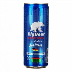 تصویر نوشابه انرژی زا بیگ بیر حجم 250 میلی لیتر Big Bear Energy Drink 250 ml