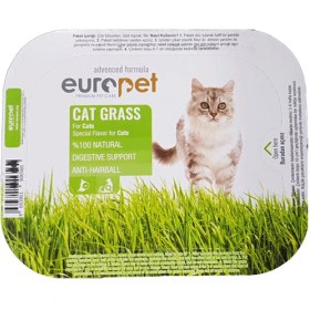 تصویر بذر علف گربه یوروپت 80 گرمی europet Soft Gras 80gr