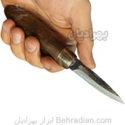 تصویر مغار چاقویی پیکر تراشی طرح موراکنیو سایز ۸ سانت 