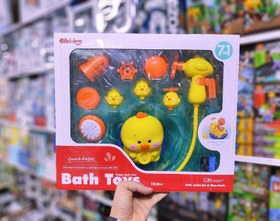 تصویر دوش طرح جوجه با وسایل شارژی 