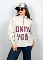 تصویر دورس نیم زیپ داخل کرک only you 