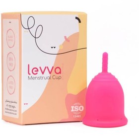 تصویر كاپ قاعدگی سایز Levva Menstrual Cup