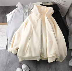 تصویر سویشرت ساده تومخمل 