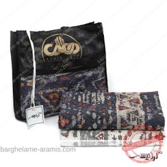 تصویر رو فرشی رحیمی یزد مدل مراکشی 