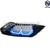 تصویر چراغ جلو اسپرت سایپا مدل ساینا و کوئیک با نئون 
