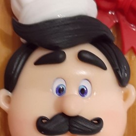 تصویر مگنت یخچالی خمیری مگنت رو یخچالی